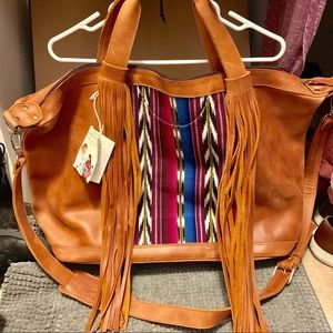 Nena & Co Collaboration Large Weekender Bag NWT